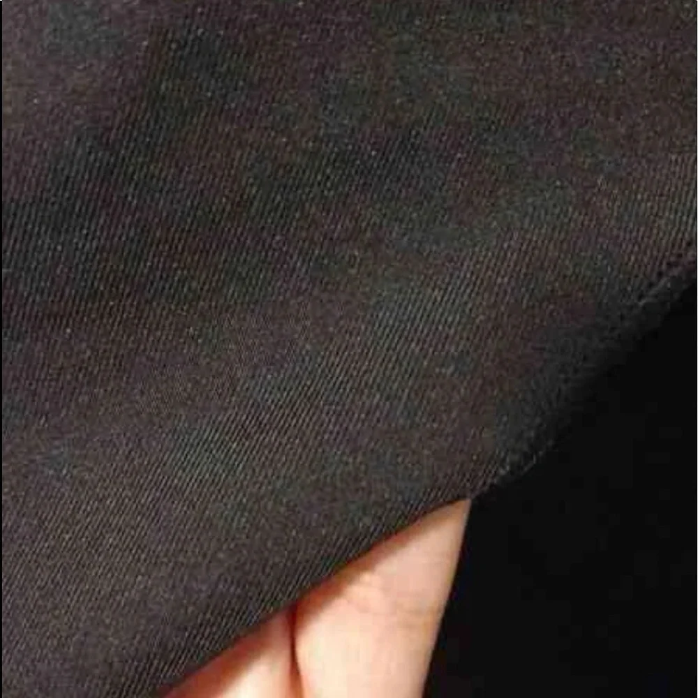 New Sexy Black Plain Asymmetrical Hem Tie Back Halter Short Sleeve Top - Picture 11 of 13